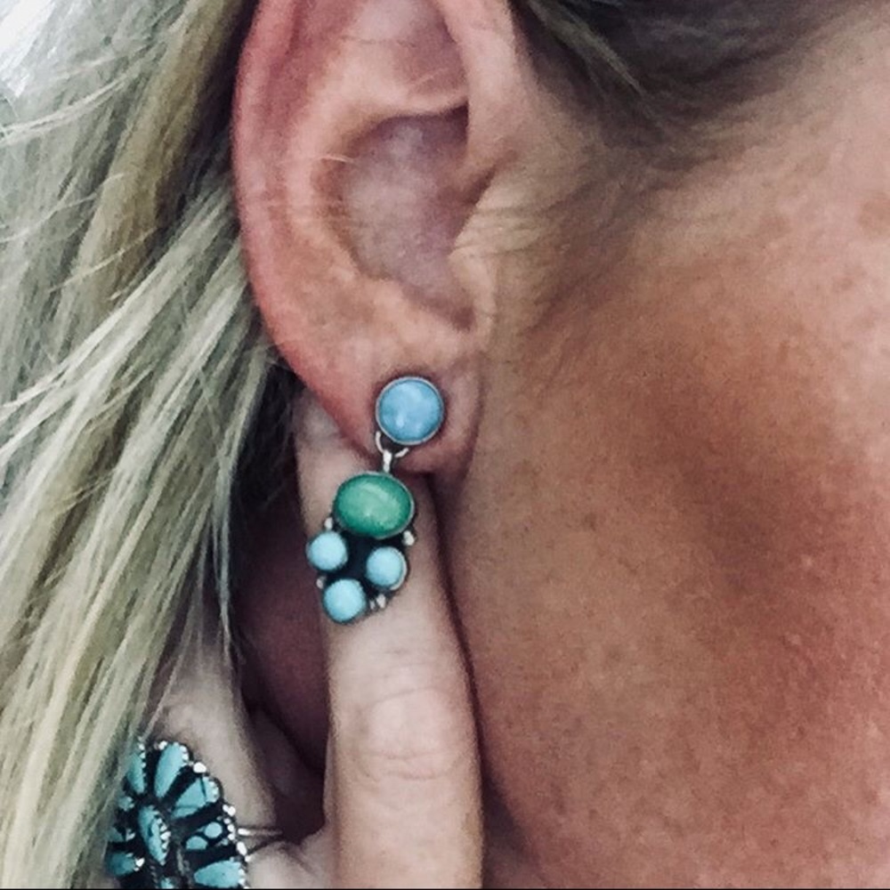Turquoise earrings